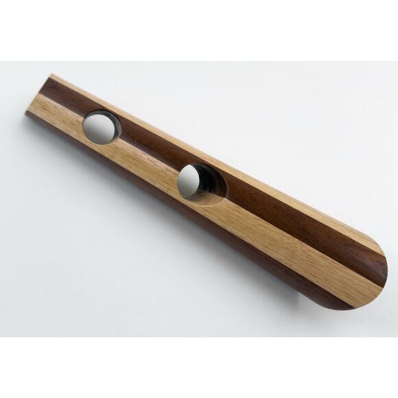 Bottle Dock Balancing Wine Bottle Holder Stand Laminated Hardwood Bar Decor Gift - Picture 1 of 6